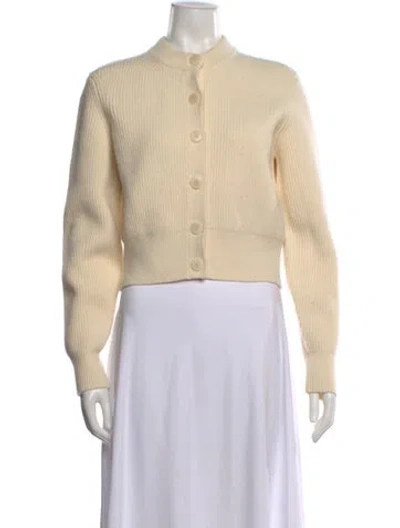 Pre-owned Alexander Wang Mock Neck Sweater In Neutral