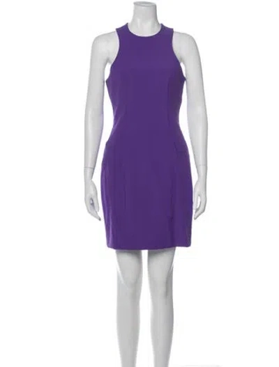 Pre-owned Alexander Wang Nylon Mini Dress In Purple