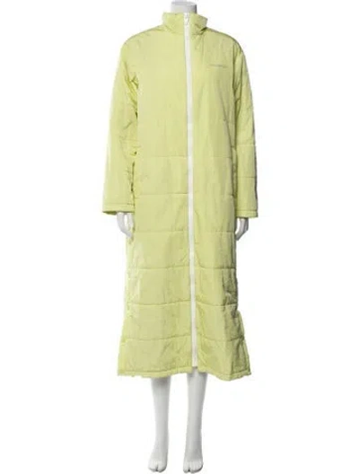 Pre-owned Alexander Wang T Nylon Parka In Green