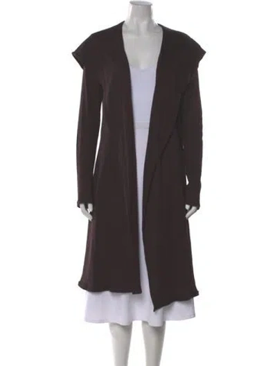 Pre-owned Alexander Wang Open Front Sweater In Brown