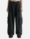Alexander Wang T T By Alexander Wang Oversized Cargo Trousers In Grey