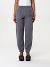 Alexander Wang T Gray Puff Logo Sweatpants In Grey