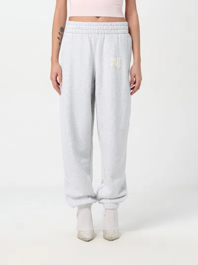 ALEXANDER WANG T PANTS T BY ALEXANDER WANG WOMAN COLOR GREY,F78322020