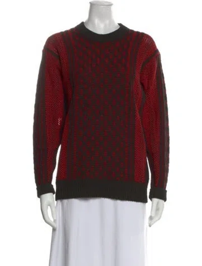 Pre-owned Alexander Wang Patterned Crew Neck Top In Multi