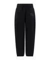 Alexander Wang T Jogging Cotton Trouser With Logo In Black