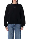 Alexander Wang T Alexanderwang.t Sweatshirt With Logo In Black