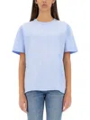 Alexander Wang T T By Alexander Wang Relaxed-fit Cotton T-shirt With Subtle Logo Detail
