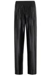 Alexander Wang T T By Alexander Wang Relaxed Track Pants With Drawstring Waist In Black