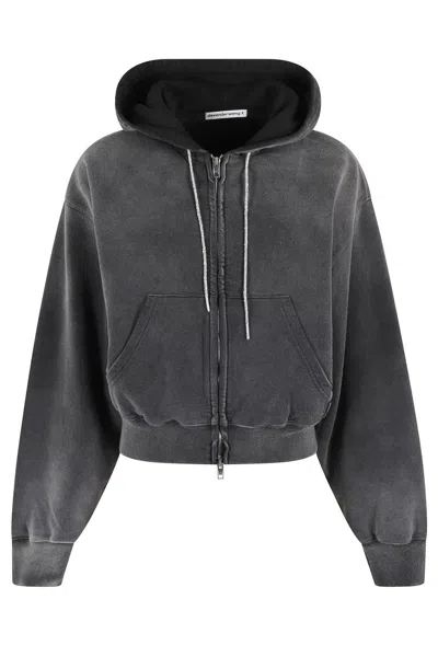 Alexander Wang T Rhinestone Hoodies
