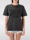 Alexander Wang Logo Print T-shirt In Black