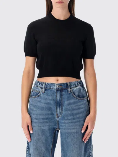 ALEXANDER WANG SWEATER ALEXANDER WANG WOMAN COLOR BLACK,H51856002