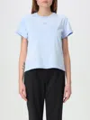 Alexander Wang T By  'essential Jsy Shrunk' T-shirt In Blue