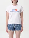 Alexander Wang We Love Our Customers-print T-shirt In Pink