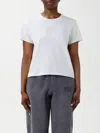 Alexander Wang White T-shirt With Logo In White