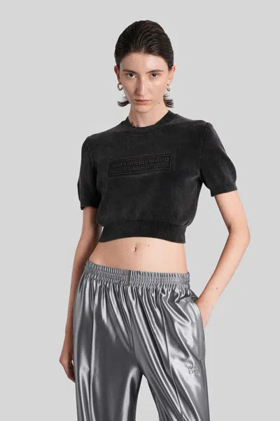 Alexander Wang T-shirt In Black