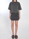 Alexander Wang T-shirt Dress In Black