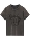 ALEXANDER WANG ALEXANDER WANG T-SHIRT EDGED WITH 00 GRAPHICS CLOTHING