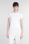 Alexander Wang T-shirt In Grey Cotton In Grey