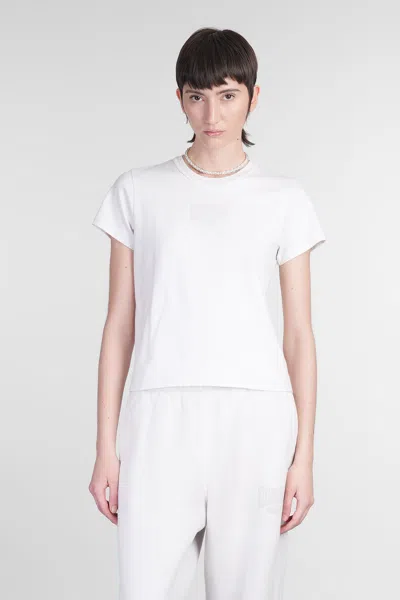 Alexander Wang T-shirt In Grey Cotton
