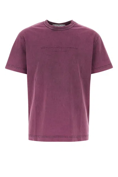 Alexander Wang T-shirt-m Nd  Male,female In Purple
