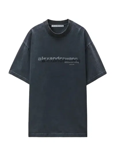 Alexander Wang T-shirt W.black In Multi