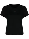 ALEXANDER WANG ALEXANDER WANG T SHIRT WITH EMBOSSED LOGO