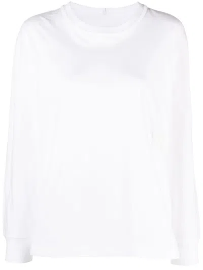Alexander Wang T-shirt With Logo Application In White