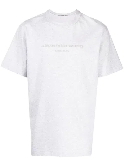 Alexander Wang T Shirt With Logo In White