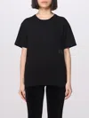 Alexander Wang Woman Black T-shirts & Tank Tops In Black