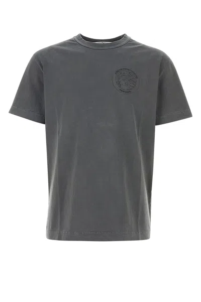 ALEXANDER WANG ALEXANDER WANG ANTHRACITE COTTON T-SHIRT