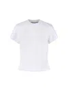 Alexander Wang Cotton Shrunken Logo T-shirt In White