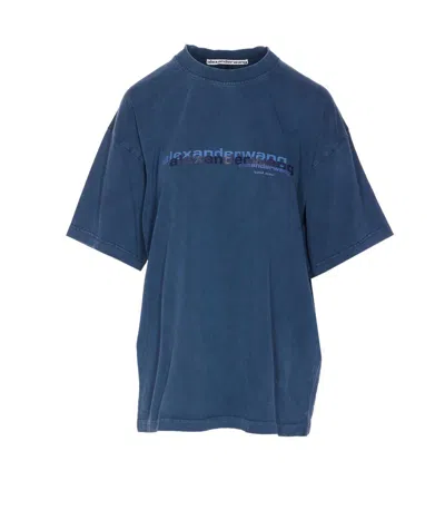 Alexander Wang T-shirts And Polos In Blue