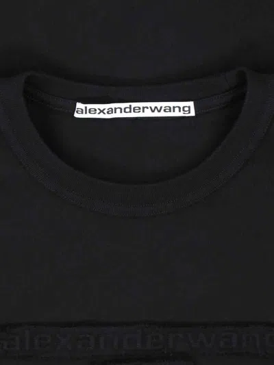 Alexander Wang T-shirts And Polos In Black