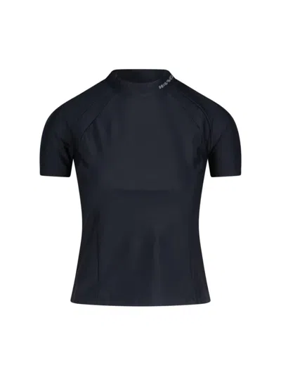 Alexander Wang T-shirts And Polos In Black