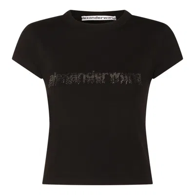 Alexander Wang T-shirts And Polos In Black