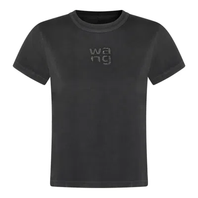 Alexander Wang T-shirts And Polos In Black