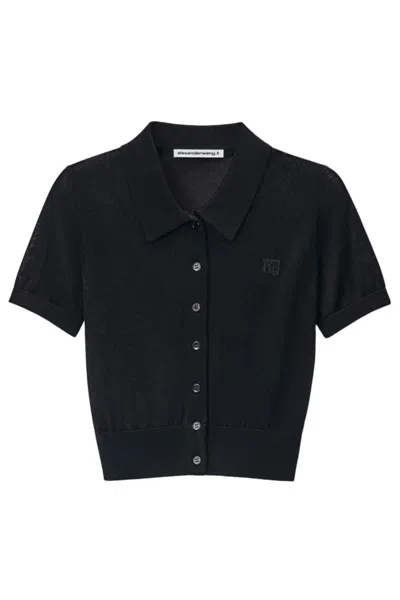 ALEXANDER WANG ALEXANDER WANG T-SHIRTS AND POLOS BLACK