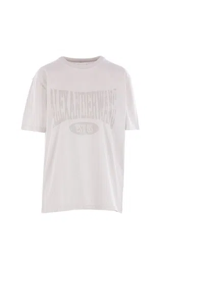Alexander Wang T-shirts And Polos In Dirty White