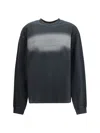 Alexander Wang Black Cotton Sweatshirt In Black