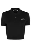 Alexander Wang T T By Alexander Wang Mesh Polo Shirt