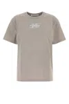 Alexander Wang T T By Alexander Wang Dove Grey Cotton T Shirt