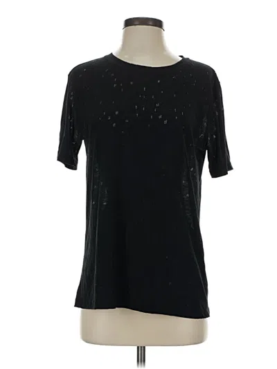 Pre-owned Alexander Wang T Short Sleeve T-shirt In Black