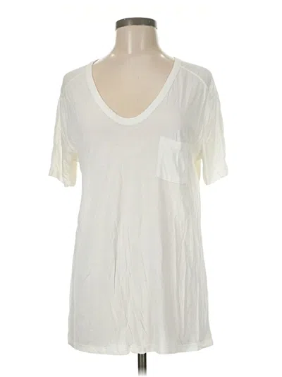 Pre-owned Alexander Wang T Short Sleeve T-shirt In White
