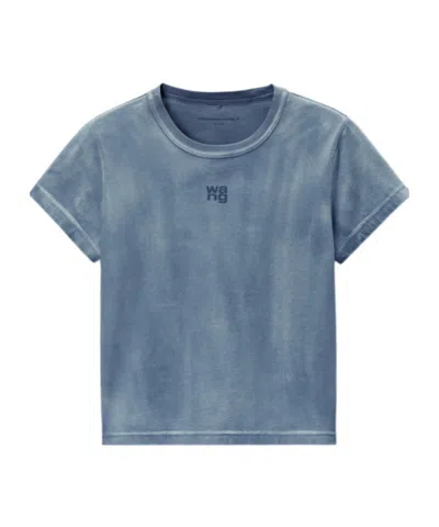 Alexander Wang T Short-sleeved T-shirt In Blue