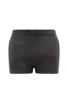 Alexander Wang T T By Alexander Wang Shorts In Grey