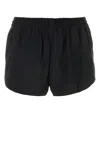 Alexander Wang T T By Alexander Wang Black Polyester Blend Shorts