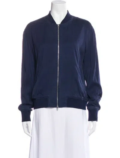 Pre-owned Alexander Wang T Silk In Blue