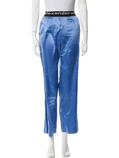 Pre-owned Alexander Wang T Silk Pajamas In Blue