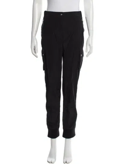 Pre-owned Alexander Wang T Skinny Leg Pants In Black