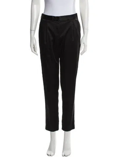Pre-owned Alexander Wang Skinny Leg Pants In Black